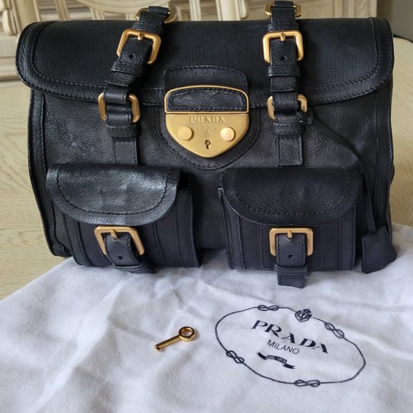 Prada Antic Leather Handbag - Picture 2 of 3